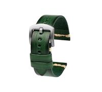zyimodl 20-24mm weiches und hautfreundliches italienisches Rindsleder-Uhrenarmband für mechanische Uhren, 22mm