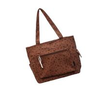 ZYKEJJDDAK Elegante Cord-Unterarm-Handtasche, mehrere Taschen, geräumig für den täglichen Gebrauch, große Kapazität, Schultertasche, braun