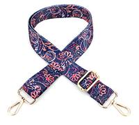 ZYLDK Mode Damen Taschengurt Bunter Schultergurt Längenverstellbarer Breiter Tragegurt für Handtaschen 78-140cm DIY Zubehör