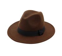 Zylione - Unisex-Erwachsene - Fedora - Sommer - Brown - Baumwolle - Crew Neck - Laufen - Hut