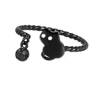 ZYMIADOU Katzenringe mit offenem Design, Kupfer, allergiebeständig, leicht, Modeschmuck, stilvoll für den täglichen Gebrauch, Geschenk, verstellbare Katzen, Kupfer, Einheitsgröße, Wie beschrieben, Wie