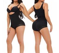 ZYUN Miederhose Damen Bauchweg, Figurformende Hose Mit Bauchdeckenstraffung Für Damen, Shaping Unterwäsche Damen, XL-Black