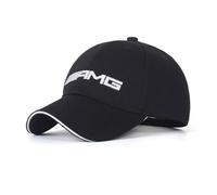 zzbFee Auto-Baseballmütze für AMG, Unisex-Laufmütze mit Sonnenhut-Aufdruck, Verstellbare Trucker-Baseballmütze für Outdoor-Sportarten,A