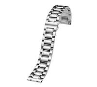 ZZDH Uhrenarmband Riemen aus Edelstahlband Armbandarmband, mit Nadelfederstange 12mm, 13mm, 14mm, 15mm, 16mm, 17mm, 18mm, 19mm, 20mm, 21mm, 22mm, 23mm, 24mm für Männer Frauen