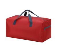 ZZY Faltbare Reisetasche Klein 35L, 22 Zoll Leicht & Wasserabweisend Tragetasche für Reisen, Camping, Aufbewahrung-Rot